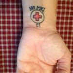 фото Медицинские тату от 22.04.2018 №079 - Medical Tattoo - tatufoto.com