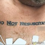 фото Медицинские тату от 22.04.2018 №088 - Medical Tattoo - tatufoto.com