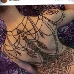 фото Мехенди подвязка от 23.04.2018 №031 - Mehendi Garter - tatufoto.com