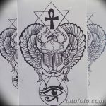 фото Эскиз тату Анкх от 27.04.2018 №042 - Sketches of Ankh tattoo - tatufoto.com