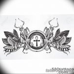 фото Эскиз тату Анкх от 27.04.2018 №055 - Sketches of Ankh tattoo - tatufoto.com