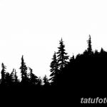 фото Эскизы тату ель от 23.04.2018 №145 - Sketches of a tattoo spruce - tatufoto.com