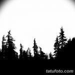фото Эскизы тату ель от 23.04.2018 №146 - Sketches of a tattoo spruce - tatufoto.com