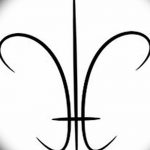 фото Эскизы тату королевская лилия от 24.04.2018 №002 - royal lily tattoo - tatufoto.com