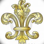 фото Эскизы тату королевская лилия от 24.04.2018 №034 - royal lily tattoo - tatufoto.com