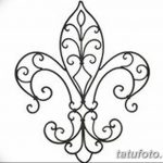 фото Эскизы тату королевская лилия от 24.04.2018 №055 - royal lily tattoo - tatufoto.com