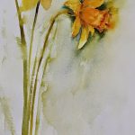 фото Эскизы тату нарцисс от 18.04.2018 №075 - Sketches of daffodil - tatufoto.com