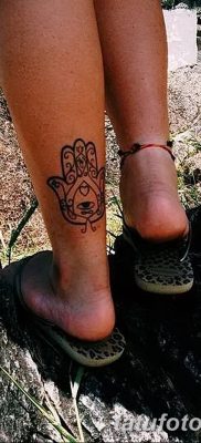 фото тату Рука Фатимы от 24.04.2018 №073 — tattoo Hand of Fatima (hamsa) — tatufoto.com