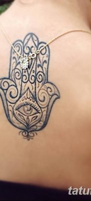 фото тату Рука Фатимы от 24.04.2018 №143 — tattoo Hand of Fatima (hamsa) — tatufoto.com
