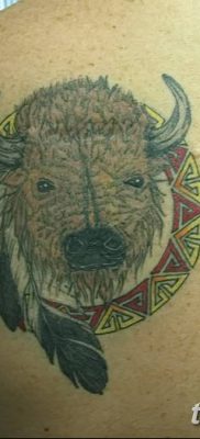 фото тату буйвол от 16.04.2018 №045 — Buffalo Tattoo — tatufoto.com