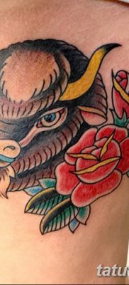 фото тату буйвол от 16.04.2018 №050 — Buffalo Tattoo — tatufoto.com