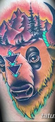 фото тату буйвол от 16.04.2018 №063 — Buffalo Tattoo — tatufoto.com