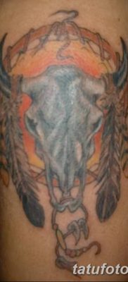 фото тату буйвол от 16.04.2018 №091 — Buffalo Tattoo — tatufoto.com