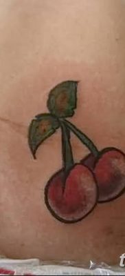 фото тату вишенки от 21.04.2018 №012 — cherry tattoos — tatufoto.com