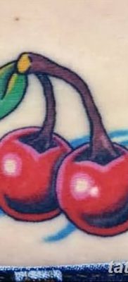 фото тату вишенки от 21.04.2018 №020 — cherry tattoos — tatufoto.com