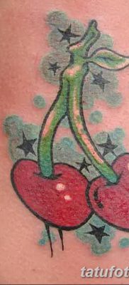 фото тату вишенки от 21.04.2018 №118 — cherry tattoos — tatufoto.com