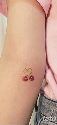 фото тату вишенки от 21.04.2018 №133 — cherry tattoos — tatufoto.com