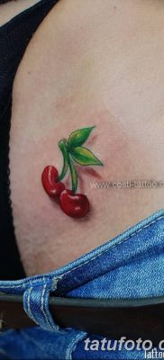 фото тату вишенки от 21.04.2018 №152 — cherry tattoos — tatufoto.com