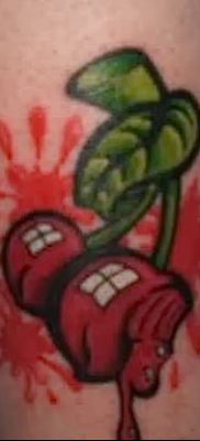 фото тату вишенки от 21.04.2018 №155 — cherry tattoos — tatufoto.com