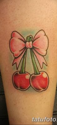 фото тату вишенки от 21.04.2018 №162 — cherry tattoos — tatufoto.com