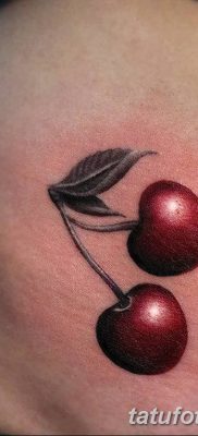 фото тату вишенки от 21.04.2018 №171 — cherry tattoos — tatufoto.com