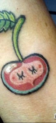 фото тату вишенки от 21.04.2018 №183 — cherry tattoos — tatufoto.com