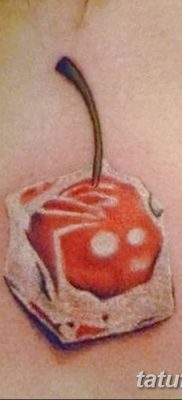 фото тату вишенки от 21.04.2018 №196 — cherry tattoos — tatufoto.com