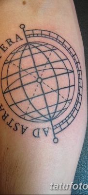 фото тату земной шар от 16.04.2018 №028 — tattoo globe — tatufoto.com