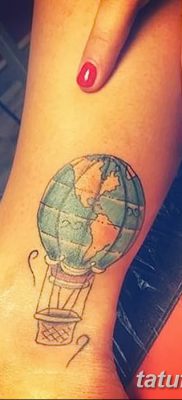 фото тату земной шар от 16.04.2018 №034 — tattoo globe — tatufoto.com