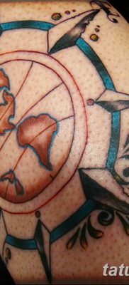 фото тату земной шар от 16.04.2018 №058 — tattoo globe — tatufoto.com