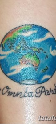фото тату земной шар от 16.04.2018 №076 — tattoo globe — tatufoto.com