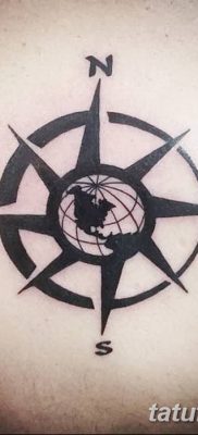 фото тату земной шар от 16.04.2018 №143 — tattoo globe — tatufoto.com