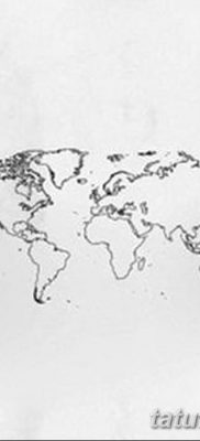 фото тату земной шар от 16.04.2018 №148 — tattoo globe — tatufoto.com