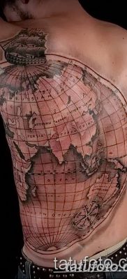 фото тату земной шар от 16.04.2018 №152 — tattoo globe — tatufoto.com