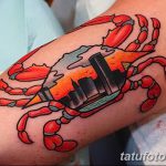 фото тату краб от 18.04.2018 №001 - tattoo crab - tatufoto.com
