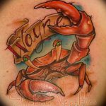 фото тату краб от 18.04.2018 №004 - tattoo crab - tatufoto.com
