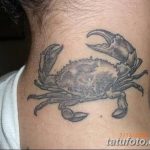 фото тату краб от 18.04.2018 №007 - tattoo crab - tatufoto.com