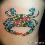 фото тату краб от 18.04.2018 №016 - tattoo crab - tatufoto.com