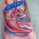 фото тату краб от 18.04.2018 №026 - tattoo crab - tatufoto.com