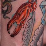фото тату краб от 18.04.2018 №036 - tattoo crab - tatufoto.com 3634534534