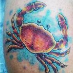 фото тату краб от 18.04.2018 №042 - tattoo crab - tatufoto.com