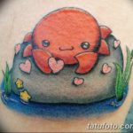 фото тату краб от 18.04.2018 №043 - tattoo crab - tatufoto.com