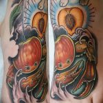 фото тату краб от 18.04.2018 №048 - tattoo crab - tatufoto.com