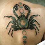 фото тату краб от 18.04.2018 №058 - tattoo crab - tatufoto.com