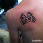 фото тату краб от 18.04.2018 №059 - tattoo crab - tatufoto.com