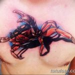 фото тату краб от 18.04.2018 №074 - tattoo crab - tatufoto.com