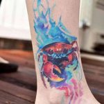 фото тату краб от 18.04.2018 №076 - tattoo crab - tatufoto.com