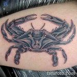 фото тату краб от 18.04.2018 №078 - tattoo crab - tatufoto.com