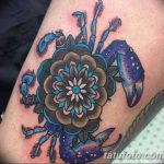 фото тату краб от 18.04.2018 №079 - tattoo crab - tatufoto.com