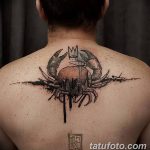 фото тату краб от 18.04.2018 №090 - tattoo crab - tatufoto.com